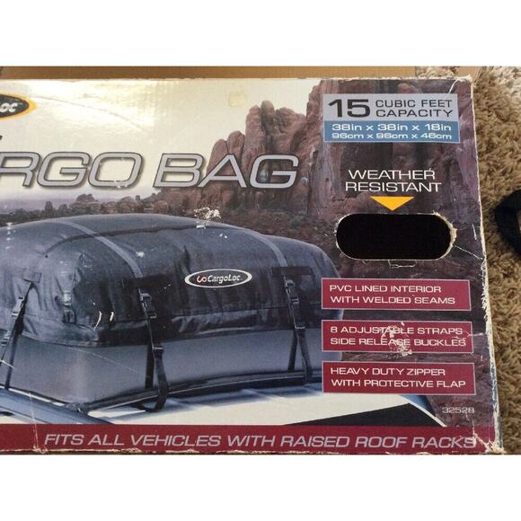 Brand New CargoLoc Roof Top Cargo Bag Model 32528 - Picture 7 of 8